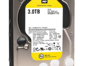 Western Digital RE 3TB 3.5" Enterprise SAS 6Gb/s 7.2K Hard Drive (WD3001FYYG)
